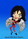 Cartoon: MJ (small) by guidosalimbeni tagged michael,jackson,singer,king,of,the,pop,caricature,caricatura