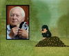 Cartoon: Zdenek Miler 1921 - 2011 (small) by DanielArnold tagged krtek,krtecek,zdenek,miler,czech,der,kleine,maulwurf,mole