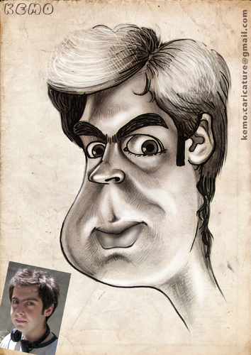 Cartoon: Alexander Bagration-Davidof (medium) by K E M O tagged alexander,bagration,davidof,kemo,funny,rustavi2,georgia,karikatura,sketch,caricature,cartoon,sandro,dila