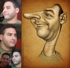 Cartoon: Carlos (small) by K E M O tagged carlos,by,kemo,caricature,draw,me,art