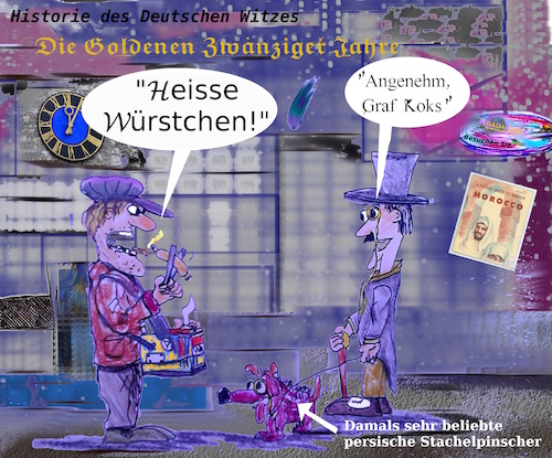 Cartoon: aus der Geschichte (medium) by wheelman tagged witz,geschichte,vergangenheit,humor