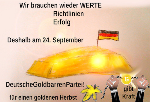 Cartoon: zur wahl (medium) by wheelman tagged wahl,kampf,erfolg,macht,reichtum,gold,geil