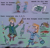 Cartoon: dont worry... (small) by wheelman tagged geld,sorgen,kummer,spaß,freude,essen,trinken