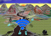 Cartoon: freies Wlan (small) by wheelman tagged wlan,frei,heit