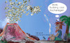 Cartoon: hawaii (small) by wheelman tagged hawaii,vulkan,droge,freak