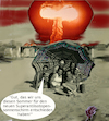 Cartoon: sommer 2017 (small) by wheelman tagged sommer,sonnen,schirm,schutz,krieg,atom,bombe