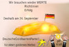 Cartoon: zur wahl (small) by wheelman tagged wahl,kampf,erfolg,macht,reichtum,gold,geil