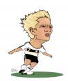 Cartoon: bastian schweinsteiger (small) by geomateo tagged bastian schweinsteiger fussball soccer football german deutschland team