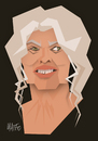 Cartoon: Brigitte Bardot (small) by geomateo tagged brigitte bardot