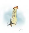 Cartoon: Bungee Jumping (small) by geomateo tagged bungee,jumping,sport,prison