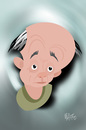 Cartoon: Eugen IONESCO (small) by geomateo tagged ionesco