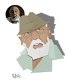 Cartoon: Johnny Raducanu portrait (small) by geomateo tagged johnny,raducanu,romania,jazz