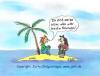 Cartoon: Friends for ever (small) by Johli tagged insel frauen freundschaft palme meer sand 