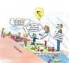 Cartoon: Kinderflohmarkt (small) by Johli tagged kinder,eltern,erziehnung