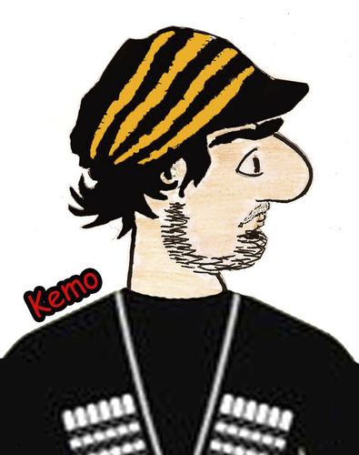 Cartoon: Kemo (medium) by Bejan tagged kemo,caricature