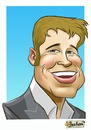 Cartoon: Brad pitt cartoon caricature (small) by oguzhanbasyayla tagged brad,pitt,cartoon,caricature,oguzhan,basyayla