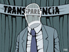 Cartoon: Transparencia (small) by Santos tagged transparente