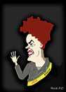 Cartoon: Miss Dilma (small) by Rick FC tagged brasil,dilma
