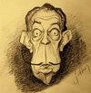 Cartoon: dali (small) by sahannoyan tagged salvador,dali,portait,caricature,sahan,noyan