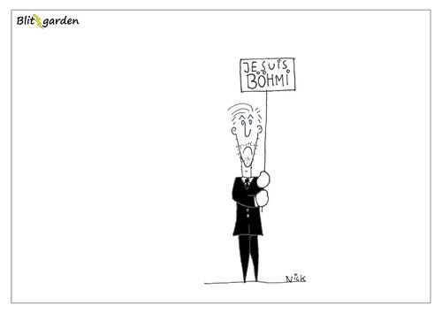 Cartoon: Je suis Böhmi (medium) by Oliver Kock tagged böhmermann,buhmann,erdogan,schmähkritik,türkei,solidarität,bauernopfer,exempel,satire,justiz,ermittlungen,zdf,tv,humor,cartoon,nick,blitzgarden