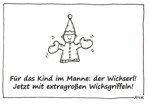 Cartoon: Wichserl (medium) by Oliver Kock tagged mann,wichserl,kasperl,handpuppe,masturbation,onanie,entspannung,wichsgriffel