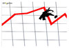 Cartoon: Aktiensprung (small) by Oliver Kock tagged karriere,beruf,arbeit,börse,aktien,erfolg,boni,vw,sport,aktienkurs,cartoon,nick,blitzgarden