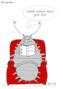 Cartoon: KAFKA! (small) by Oliver Kock tagged kafka,lektüre,bücher,kakerlake,cartoon,nick,blitzgarden