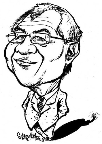 Cartoon: Felix Magath (medium) by stieglitz tagged felix,magath,karikatur