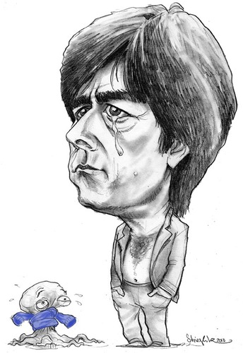 Cartoon: Jogi Löw (medium) by stieglitz tagged jogi,löw,karikatur,caricature