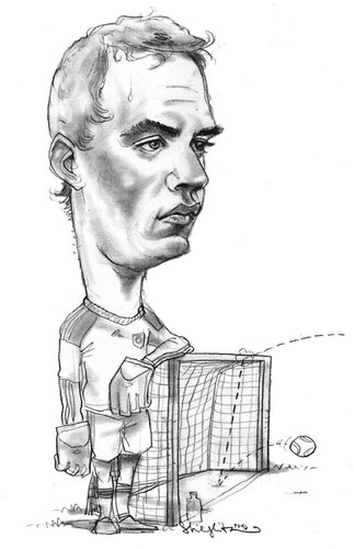 Cartoon: Manuel Neuer (medium) by stieglitz tagged manuel,neuer,karikatur,caricature