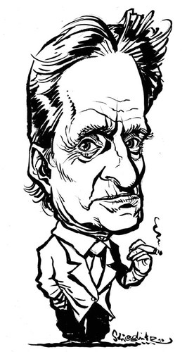 Cartoon: Michael Douglas (medium) by stieglitz tagged michael,douglas,kariatur,caricature