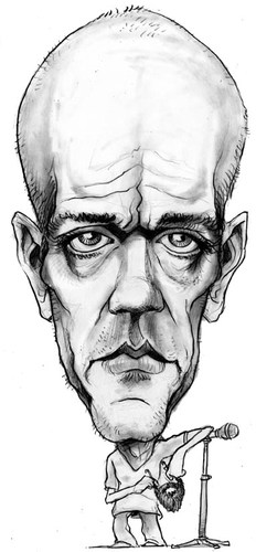 Cartoon: Michael Stipe (medium) by stieglitz tagged michael,stipe,karikatur,caricature