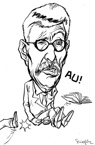 Cartoon: Thilo Sarrazin (medium) by stieglitz tagged thilo,sarrazin,karikatur
