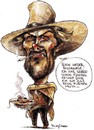 Cartoon: Clint Eastwood (small) by stieglitz tagged clint,eastwood,karikatur,caricature