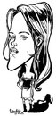 Cartoon: Kristen Stewart (small) by stieglitz tagged kristen,stewart,karikatur,caricature