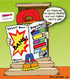 Cartoon: Beim Comic lesen - what else? (small) by BRAINFART tagged brainfart,comic,cartoon,character,fun,witz,lustig