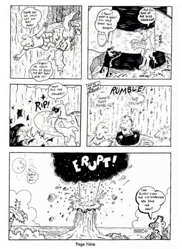 Cartoon: ciderpage9 (medium) by davyfrancis tagged ciderman,comic,