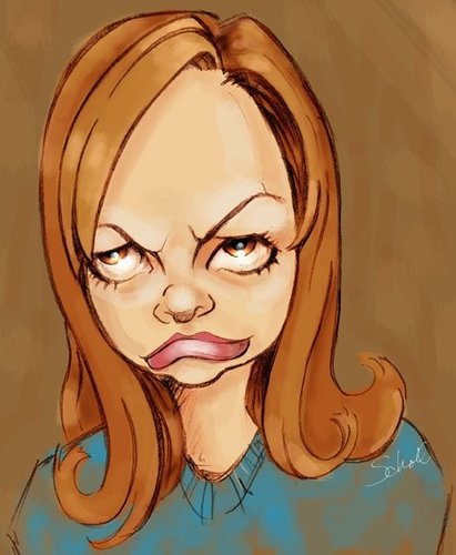 Cartoon: Kristian (medium) by michaelscholl tagged face,kristian,eyes