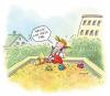 Cartoon: Notruf (small) by Gebhard tagged handy,kinder,sandkasten,technik,