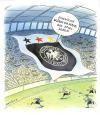 Cartoon: Länderspiel (small) by Gebhard tagged fußball