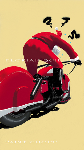 Cartoon: SANTA CLAUS (medium) by Florian Quilliec tagged santa,claus