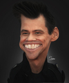 Cartoon: Jim Carrey (small) by Quidebie tagged jim,carrey,celebrity,movie,star,liar,caricature,karikatuur,funny,usa