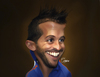 Cartoon: Rafael van der Vaart (small) by Quidebie tagged rafael,van,der,vaart,voetbal,holland,nederlands,elftal,spurs,ajax,soccer,caricature,karikatuur,fun,funny