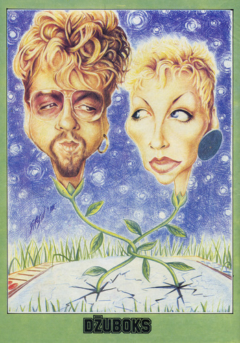 Cartoon: Eurythmics (medium) by Grosu tagged eurythmics