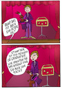 Cartoon: Alter Hut (small) by Wolfgang tagged zauberer,hut,bühne,show