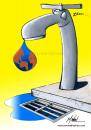 Cartoon: Water - The Last Drop (small) by Marcos Noel tagged environment,world,comic,global