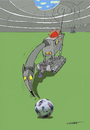 Cartoon: bombenschnüffler (small) by sobecartoons tagged fussball,em