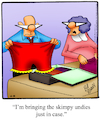 Cartoon: Bloomers (small) by Billcartoons tagged husband,wife,marriage,romance,romantic,love
