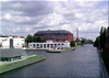 Cartoon: TELTOWKANAL_ TEMPELHOF (small) by lesemaus tagged teltowkanal,hafencenter,tempelhof