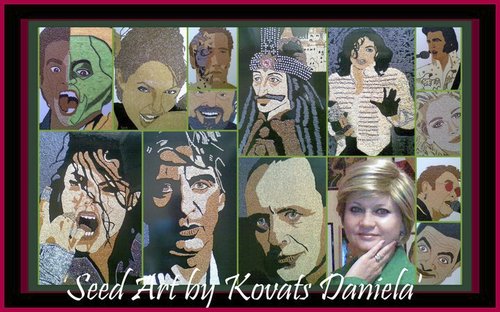 Cartoon: Seed Art Collage (medium) by dkovats tagged seed